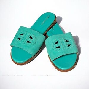 🌻NEW NWOT Cole Haan Flynn Logo Slide Sandals| Women's Size 7